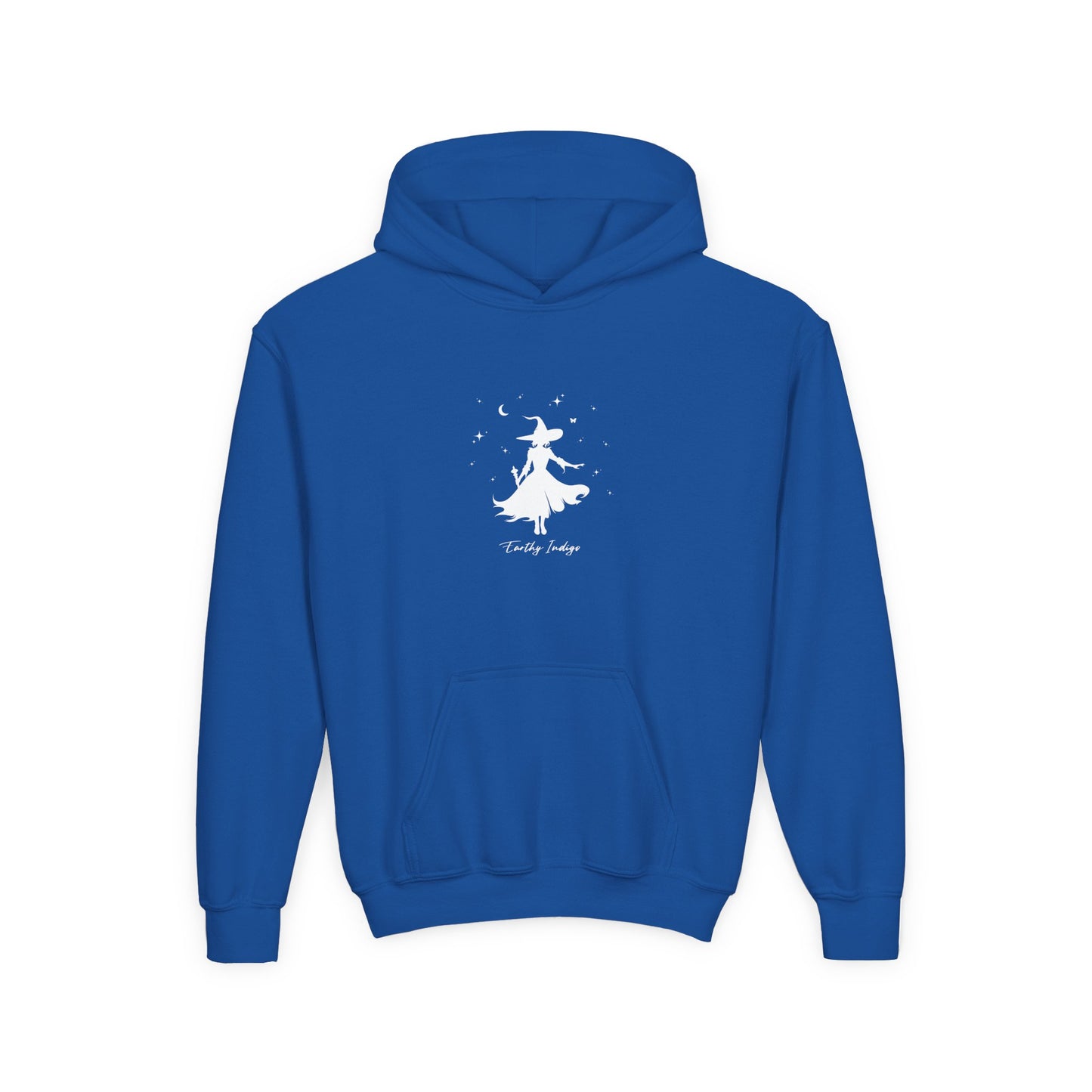 Earthy Indigo Kids Hoodie