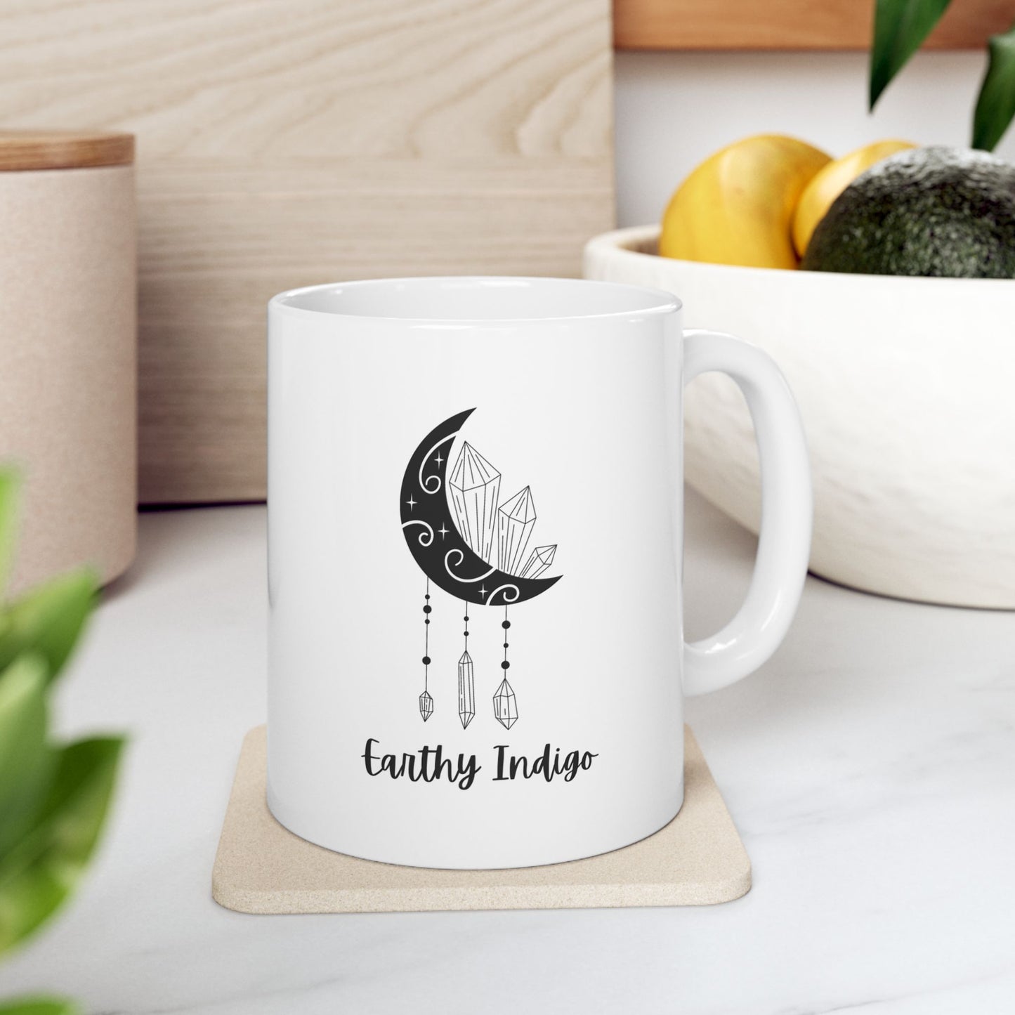 Earthy Indigo Coffee Mug